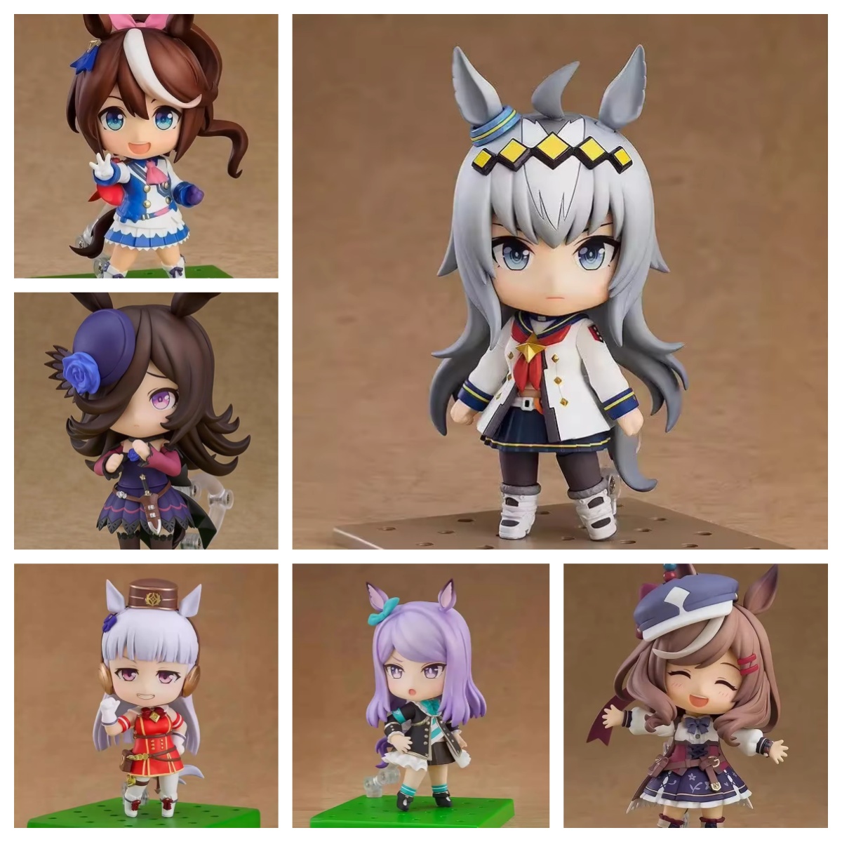 Model Kit Uma Musume - 10cm Umamusume Mini Figure Set, Cute