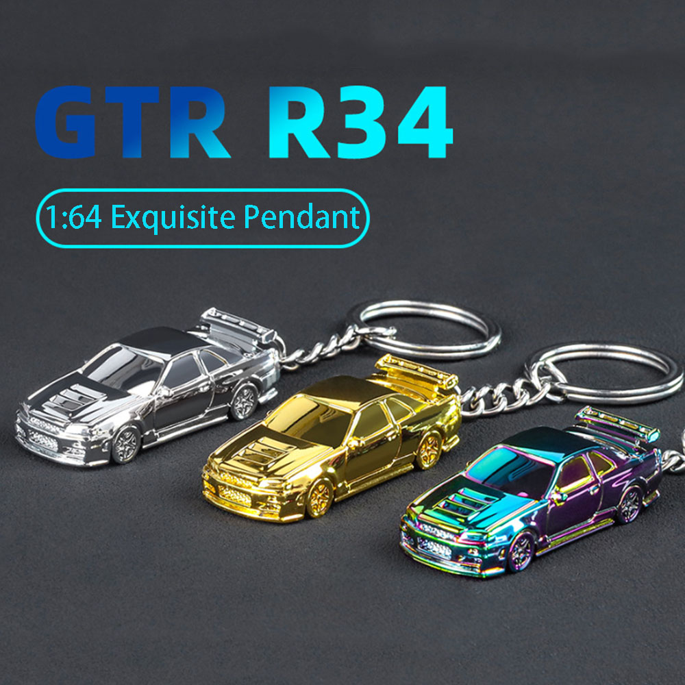 Model Kit Alfa Romeo - 1:64 Scale GTR-R34 RS7 Car Model