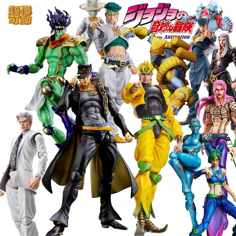 Model Kit Jojo - Super action statue 17cm Action Figure