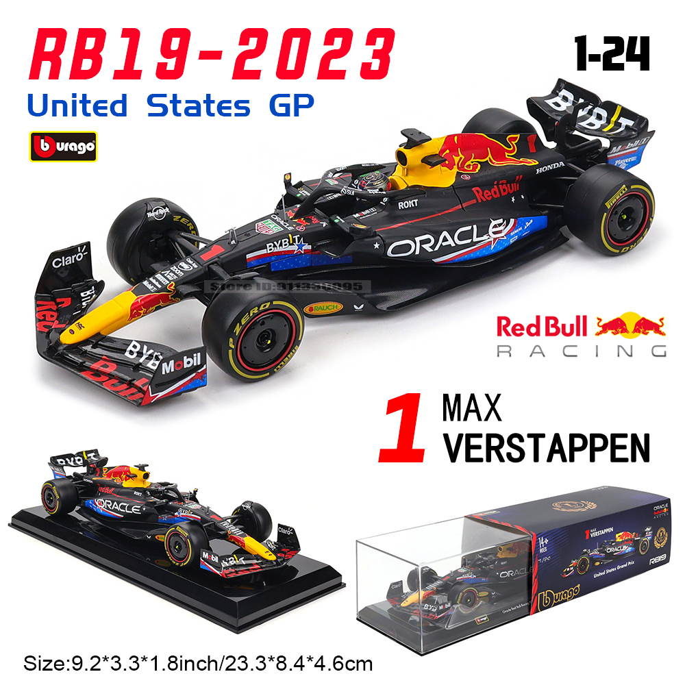 Model Kit Alfa Romeo - Bburago 1:24 2022~2025 Red Bull United
