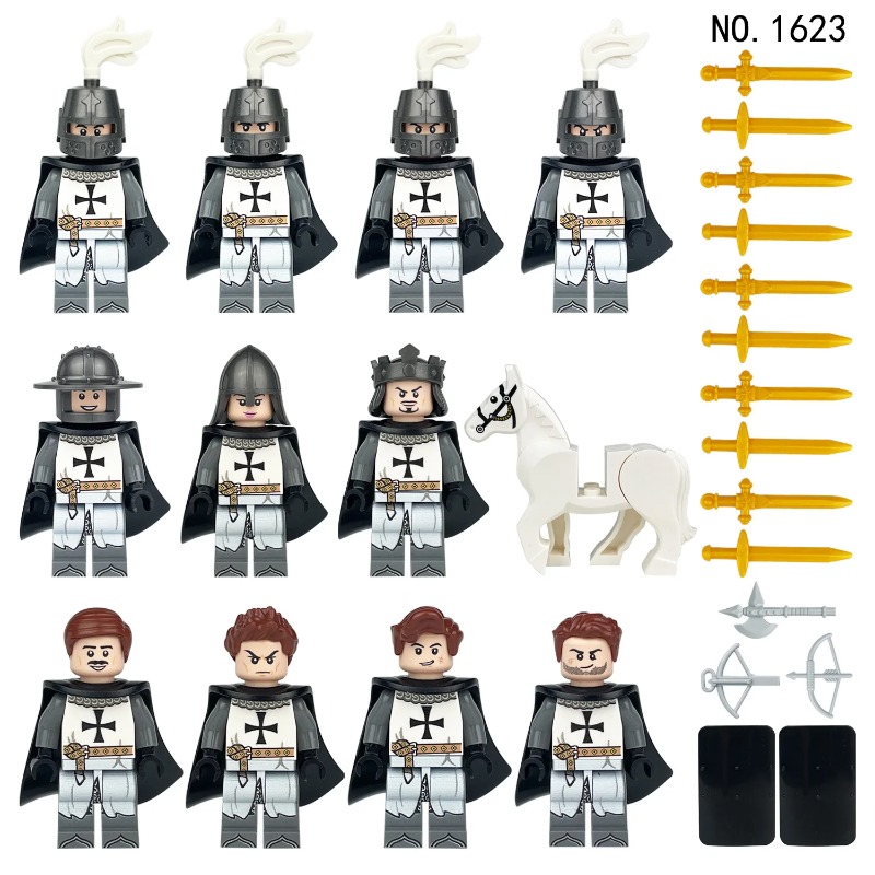 Medieval soldier knight Rome a – Model Kit Horse recenzja i cena