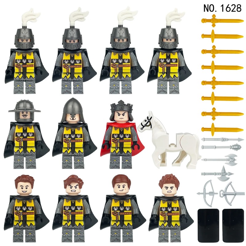 Medieval soldier knight Rome a – Model Kit Horse recenzja i cena
