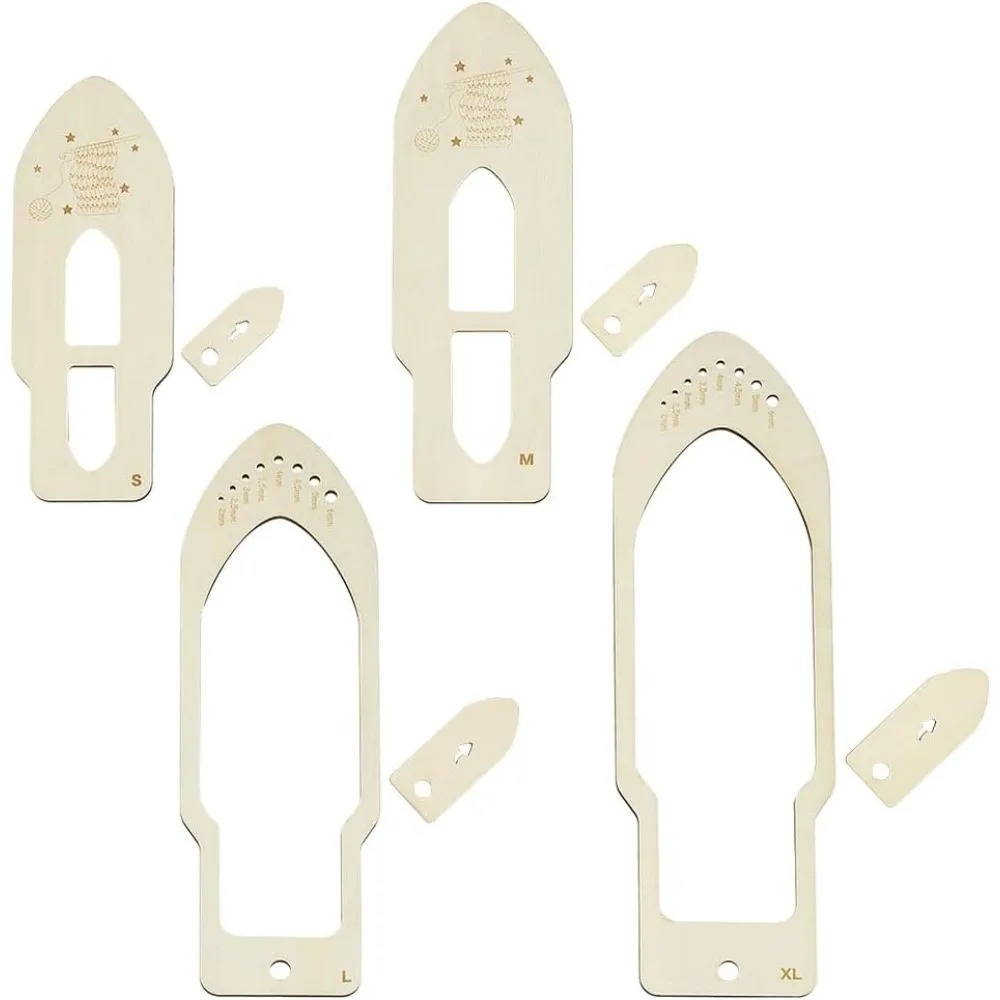4 Sizes Wooden Mitten Blocker  – Model Kit Tool Set recenzja i cena