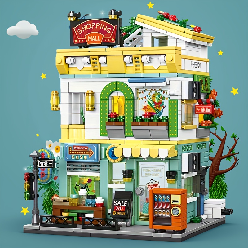 Town Life Streetscape Supermar – Model Kit Walmart recenzja i cena