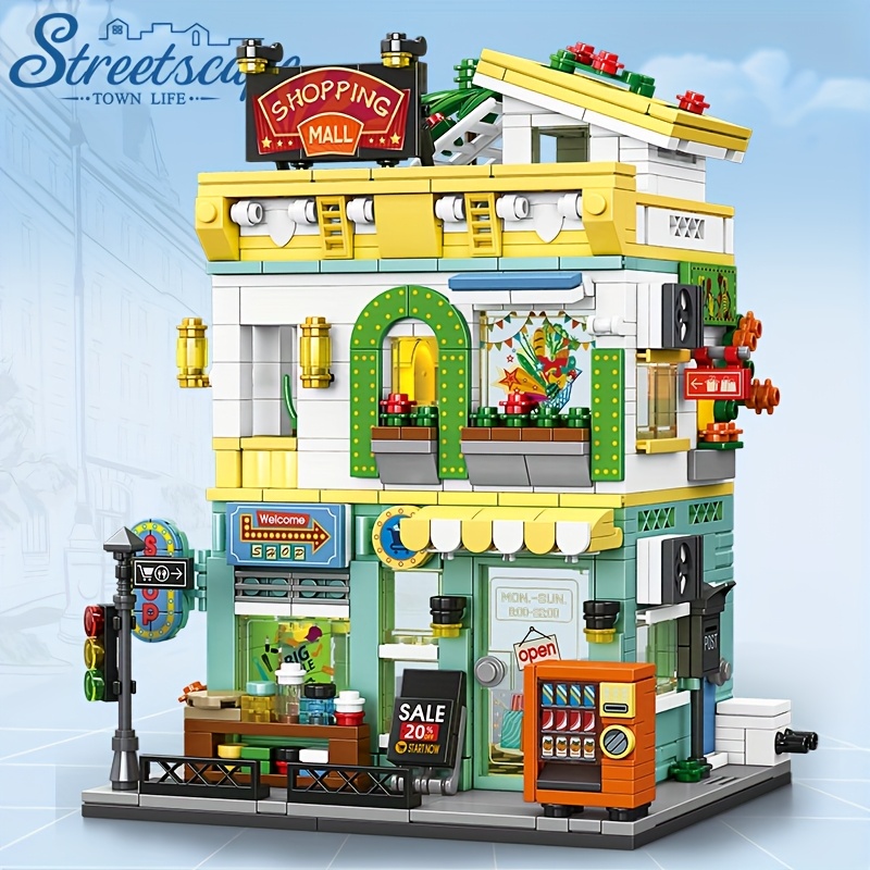Town Life Streetscape Supermar – Model Kit Walmart recenzja i cena
