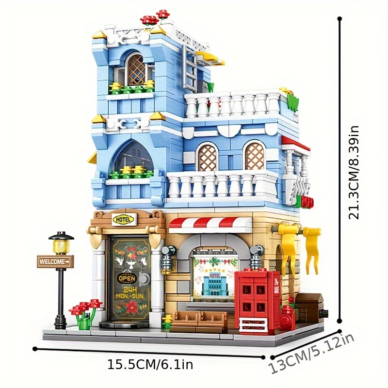 Town Life Streetscape Supermar – Model Kit Walmart recenzja i cena