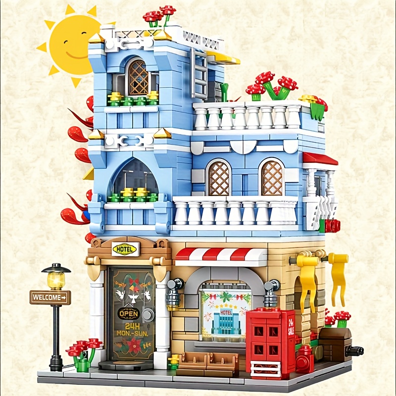 Town Life Streetscape Supermar – Model Kit Walmart recenzja i cena