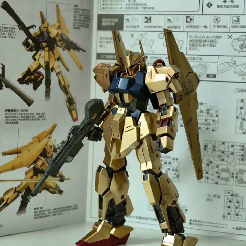 HG 1/144 Spray-Painted Champag – Model Kit Zeta Gundam recenzja i cena