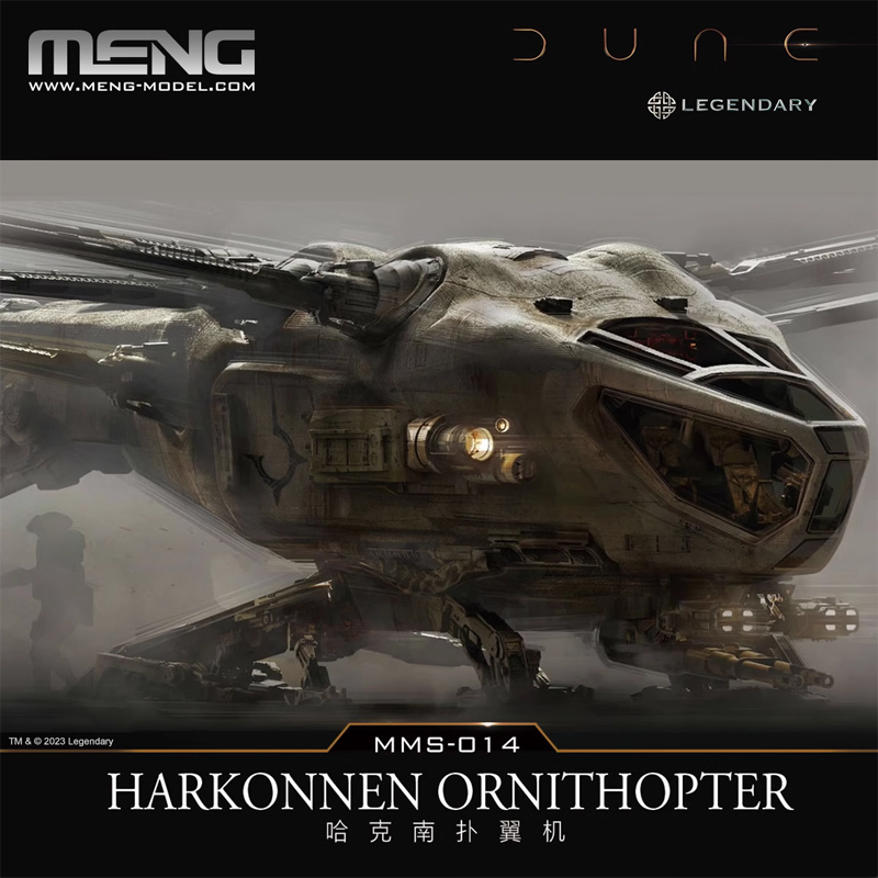 MENG Dune Movie Peripheral, Et – Model Kit Glue recenzja i cena