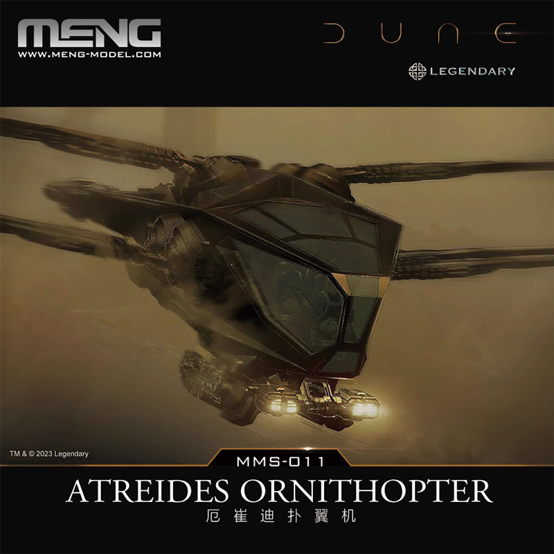 MENG Dune Movie Peripheral, Et – Model Kit Glue recenzja i cena
