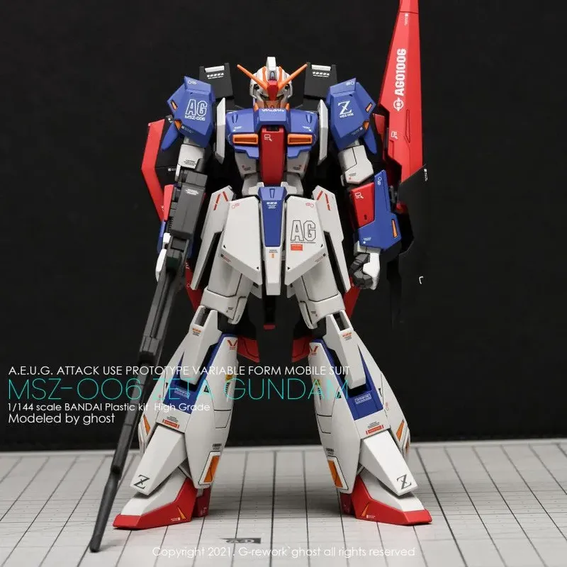 JMS HG 1/144 MSZ-006 ZETA Asse – Model Kit Zeta Gundam recenzja i cena