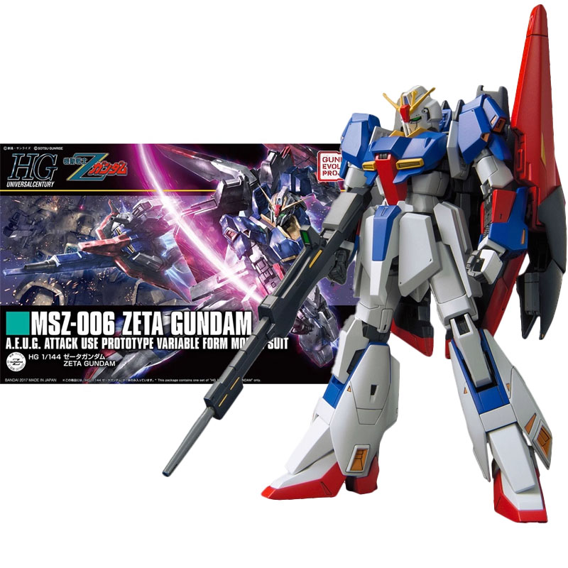 Bandai Original HGUC 1/144 Ani – Model Kit Zeta Gundam recenzja i cena