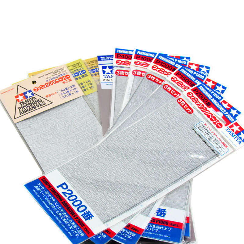 Tamiya Finishing Abrasives San – Model Kit Tamiya recenzja i cena
