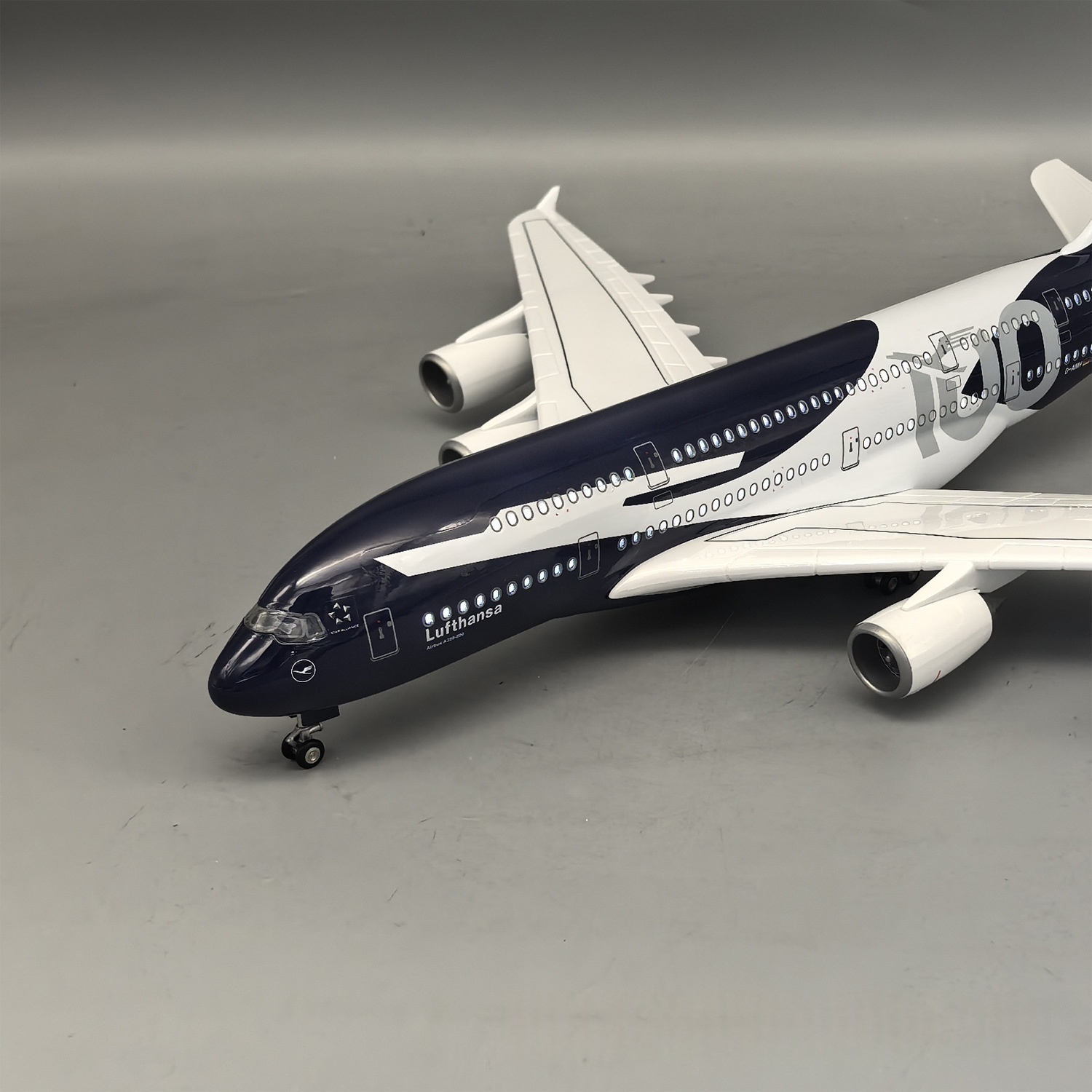 New 45cm Lufthansa A380 100 Ye – Model Kit Store recenzja i cena