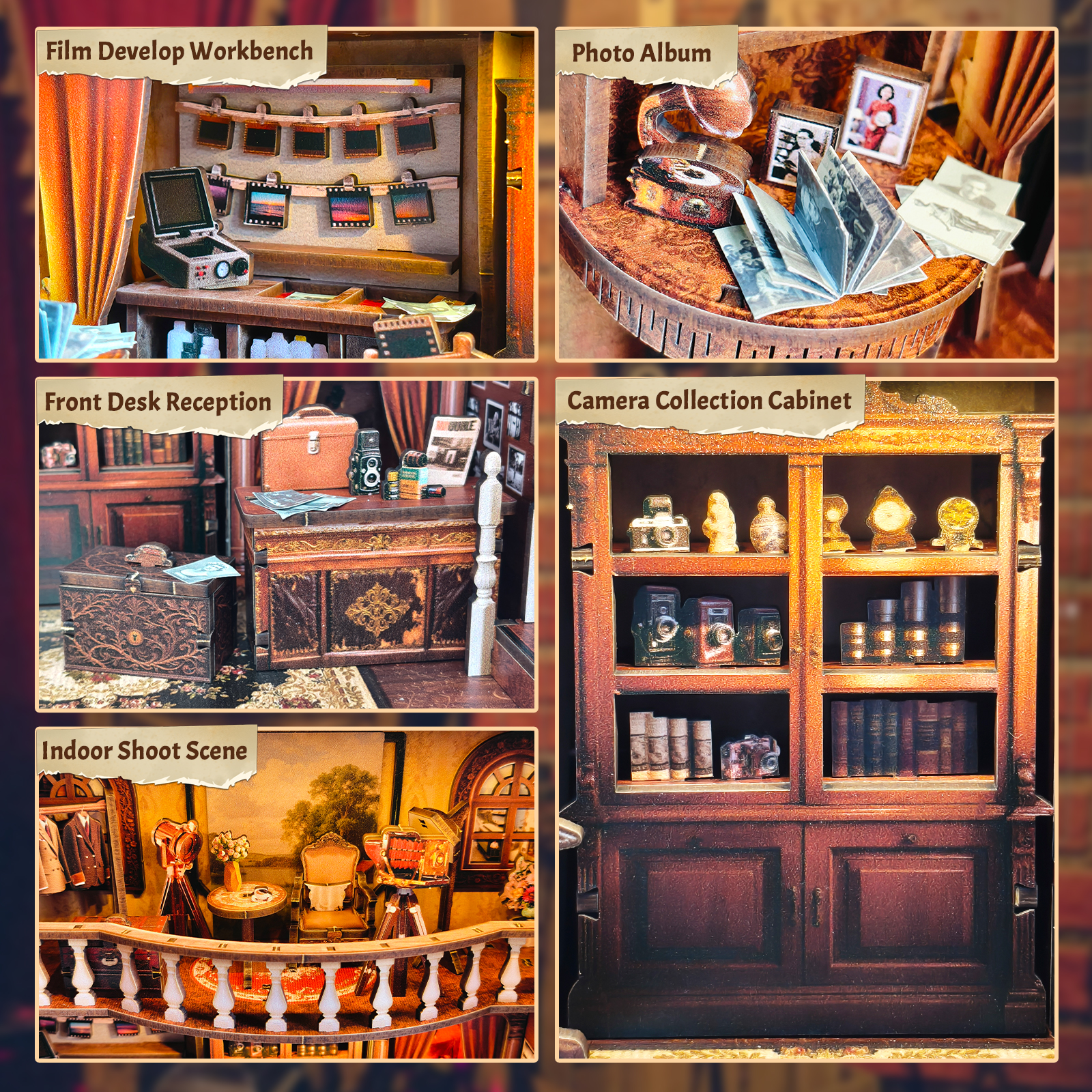 DIY Wooden Book Nook Shelf Ins – Model Kit Glue recenzja i cena