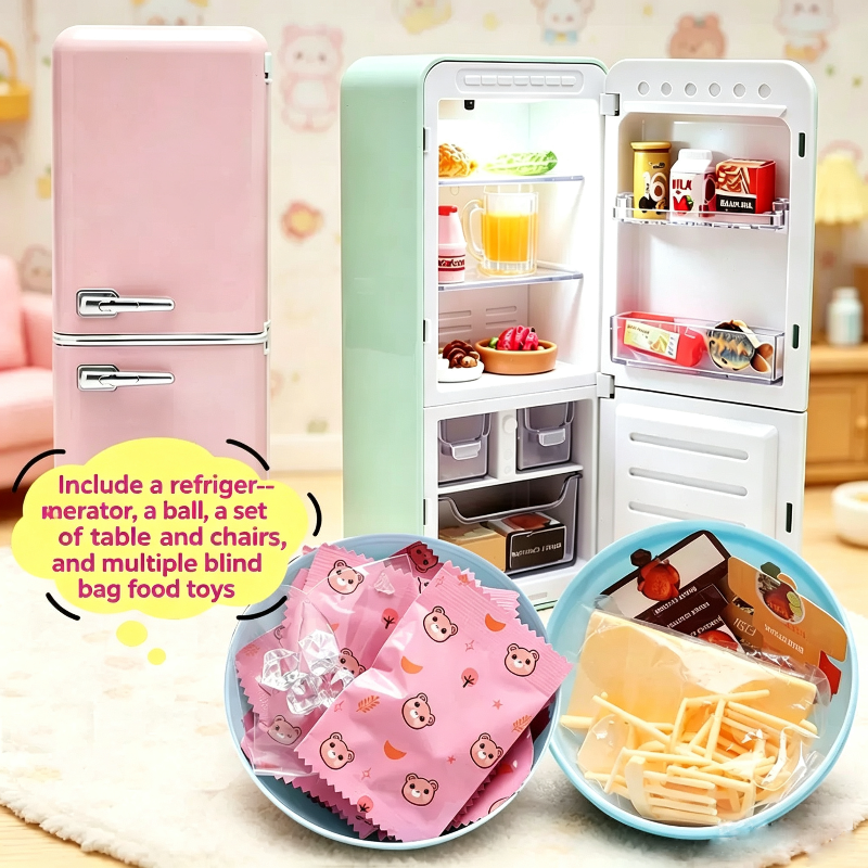 2026 New Mini Fridge Blind Box – Model Kit Brand recenzja i cena