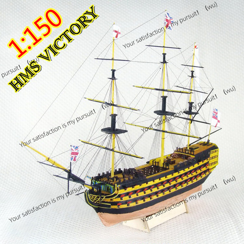 1Set 1:150 Sailing Boat Model  – Model Kit Hms Victory recenzja i cena