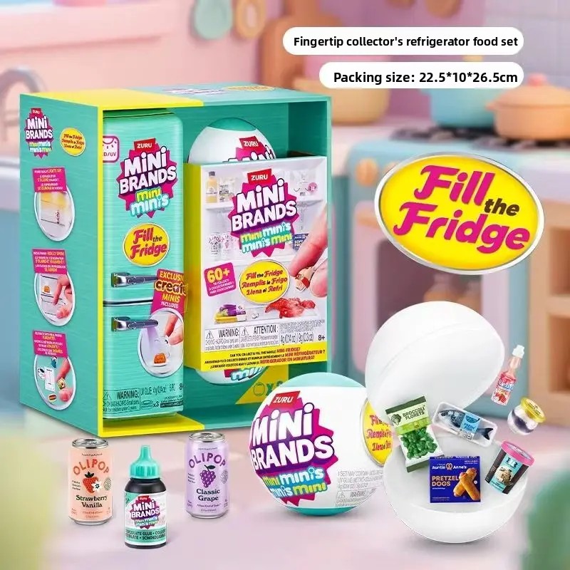 Mini Brands Fill The Fridge Bl – Model Kit Brand recenzja i cena