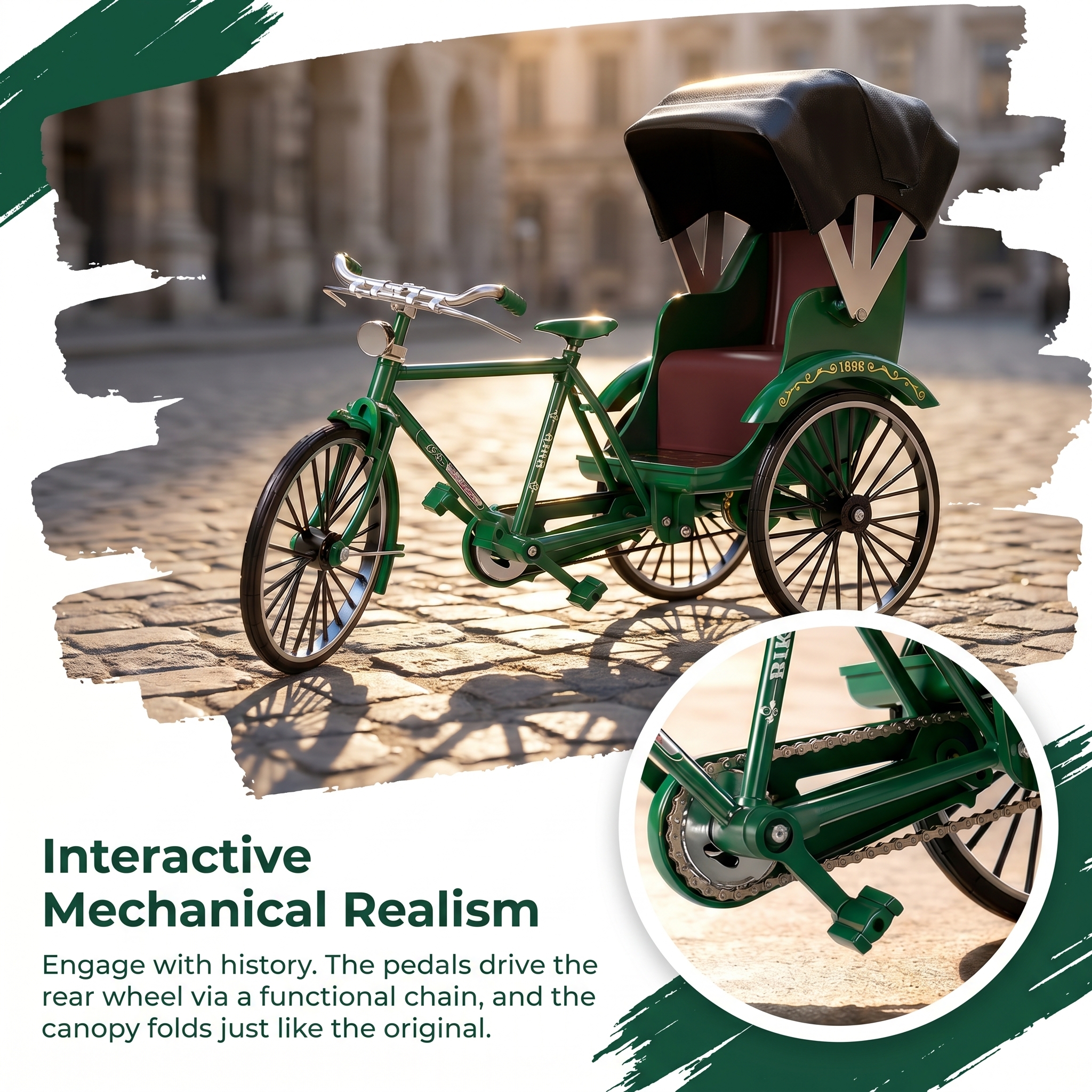 80PCS 10 Scale Human-Powered R – Model Kit Store recenzja i cena
