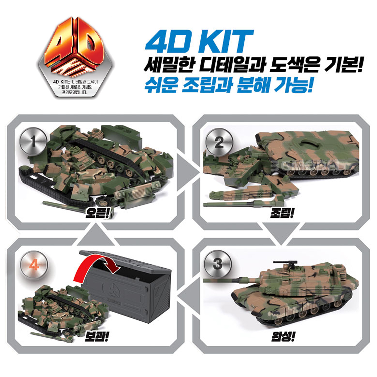 Academy 4D assembled model kit – Model Kit Glue recenzja i cena