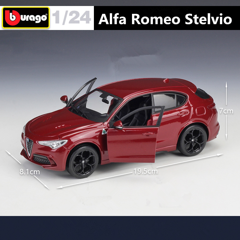 Bburago 1:24 Alfa Romeo Stelvi – Model Kit Alfa Romeo recenzja i cena
