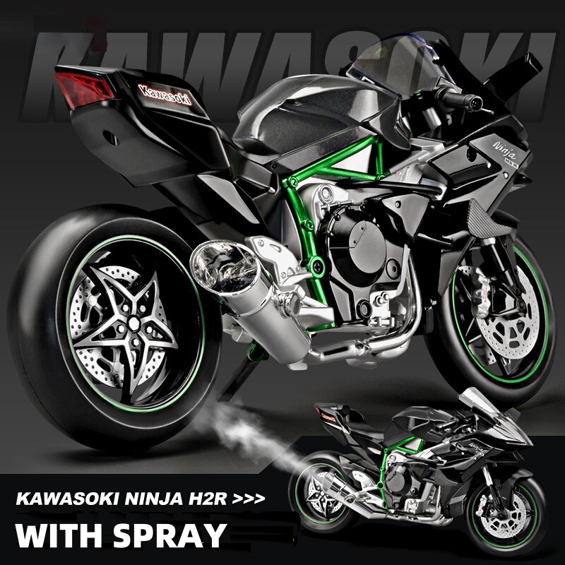 1:9 Kawasaki H2R With Spray Al – Model Kit Harley Davidson recenzja i cena