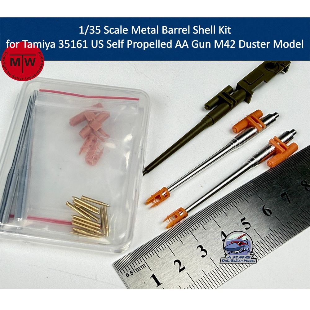 1/35 Scale Metal Barrel Shell  – Model Kit Tamiya recenzja i cena