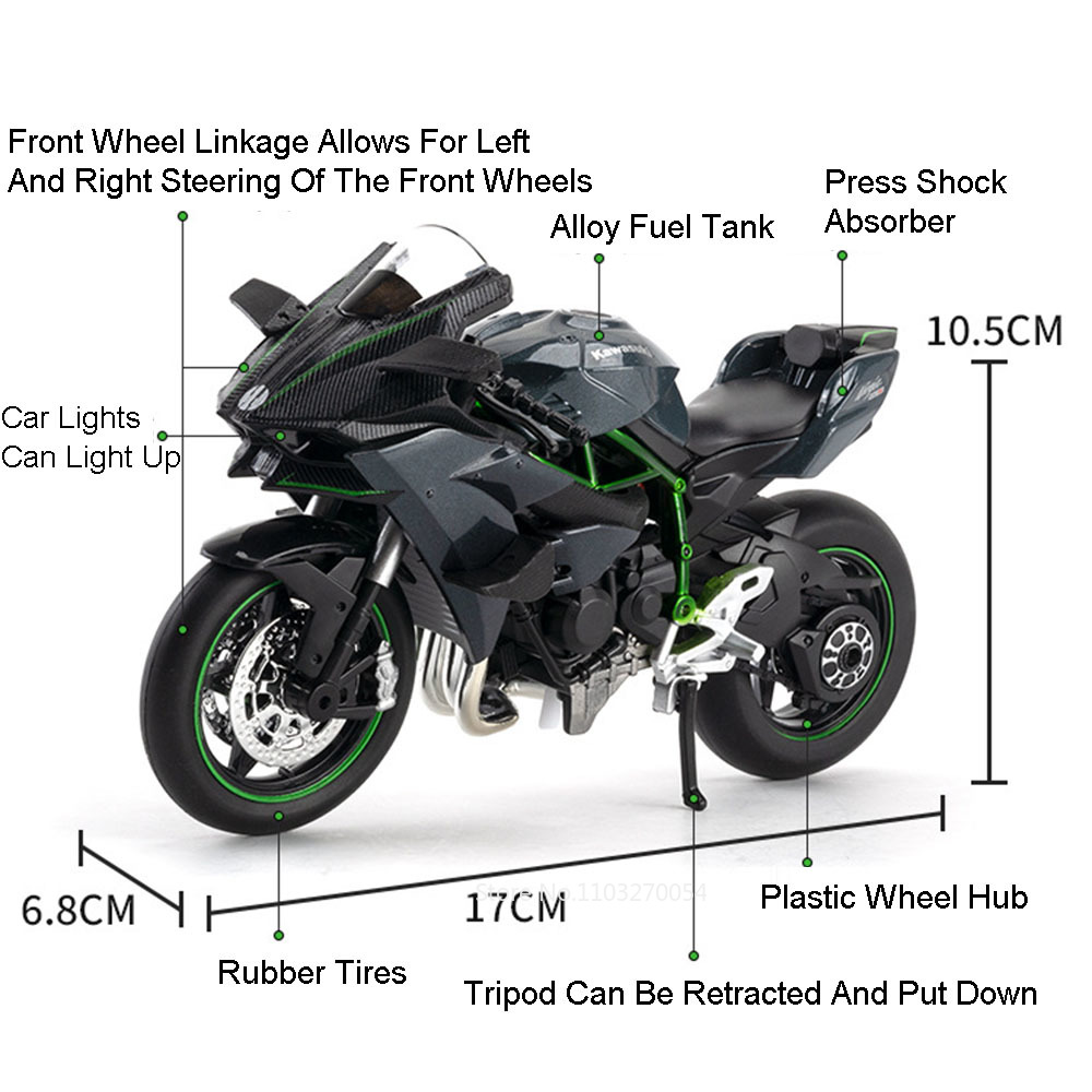 1:12 Kawasaki H2R BWM S1000RR  – Model Kit Harley Davidson recenzja i cena
