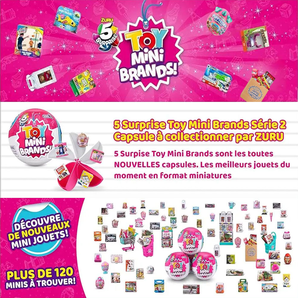 Zuru 5 Surprise Toy Mini Brand – Model Kit Brand recenzja i cena