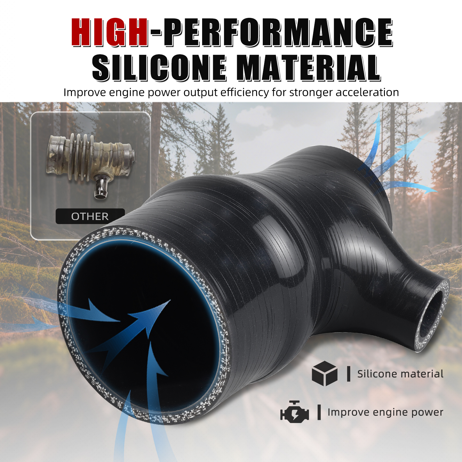 NICECNC Silicone Intake Hose K – Model Kit Brand recenzja i cena