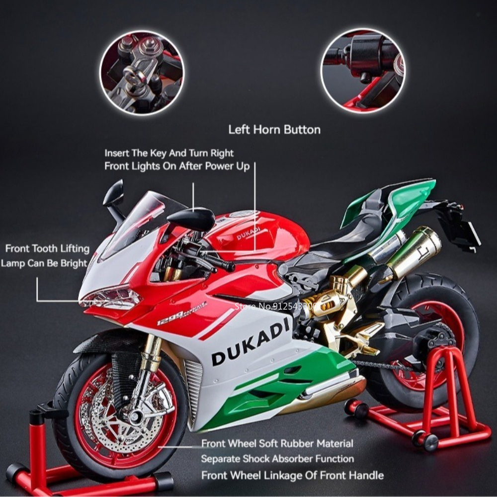 1:9 Scale 1299 Kawasaki ZX-10R – Model Kit Harley Davidson recenzja i cena