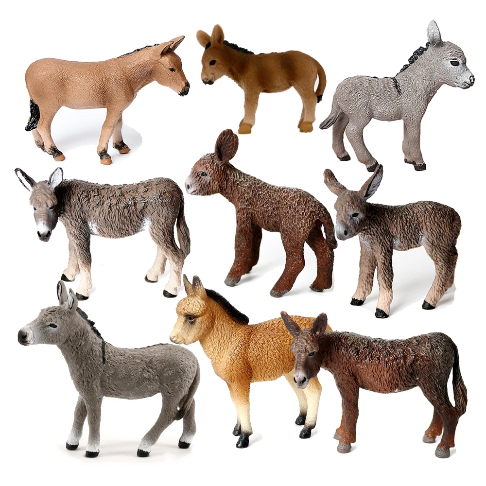 Donkey Model Toy Animals Figur – Model Kit Horse recenzja i cena