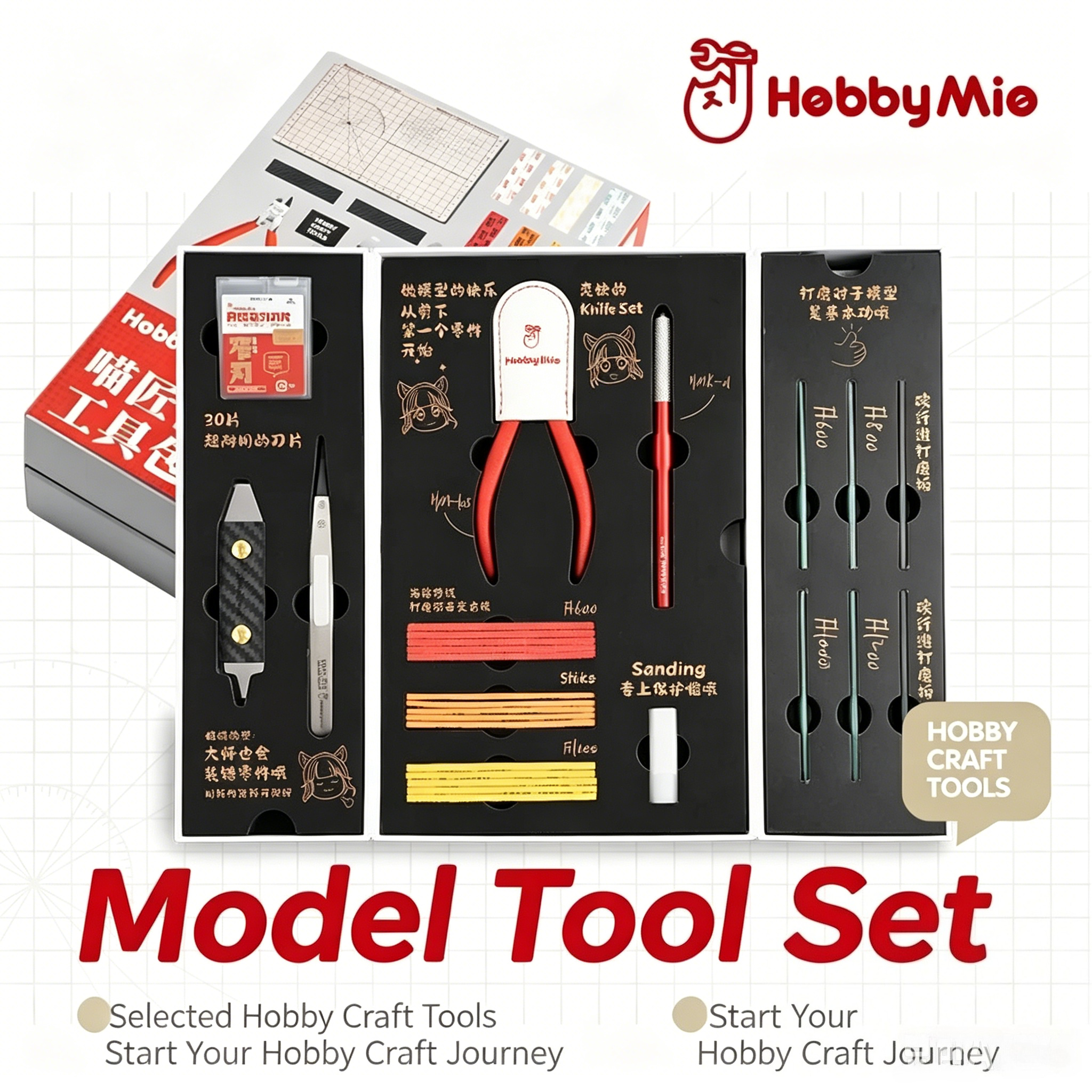 HOBBY MIO assembly model tool  – Model Kit Tool Set recenzja i cena