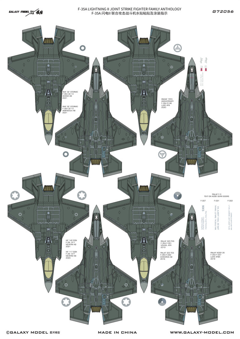Galaxy 1/72 Scale F-35A Lightn – Model Kit Tamiya recenzja i cena