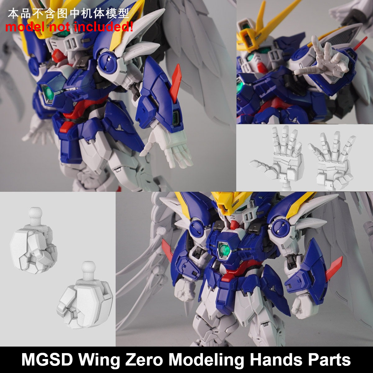 3D Printed Modeling Hands Repl – Model Kit Wing Zero recenzja i cena