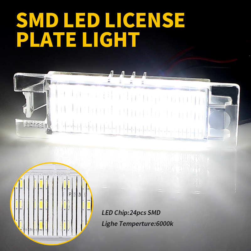 2Pcs Canbus LED License Plate  – Model Kit Alfa Romeo recenzja i cena