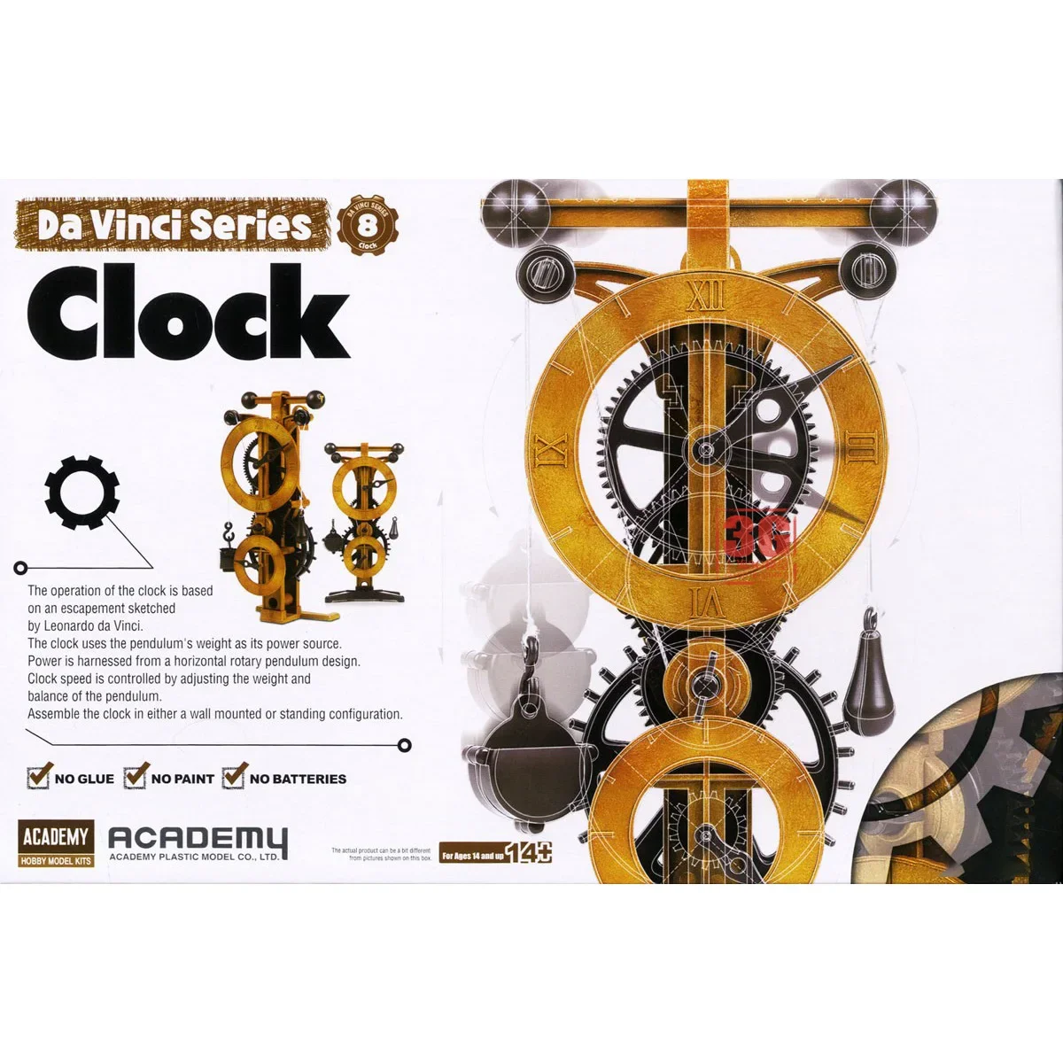 Academy Model  Da Vinci Scienc – Model Kit Glue recenzja i cena