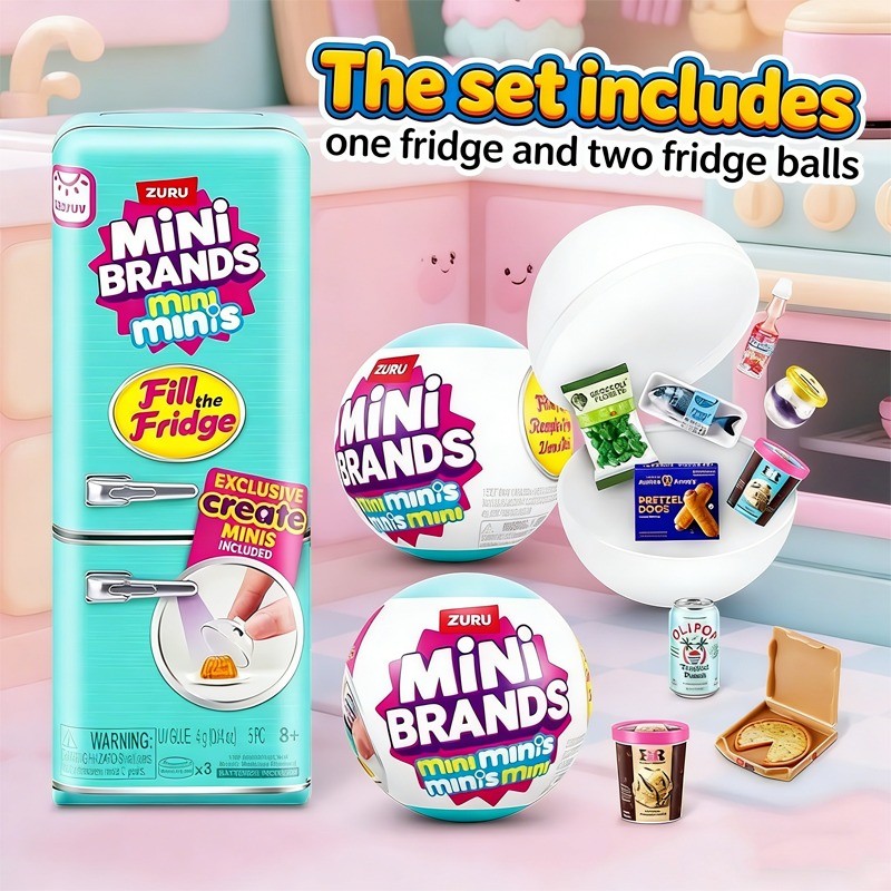 Mini Surprise Ball Fridge Toy, – Model Kit Brand recenzja i cena