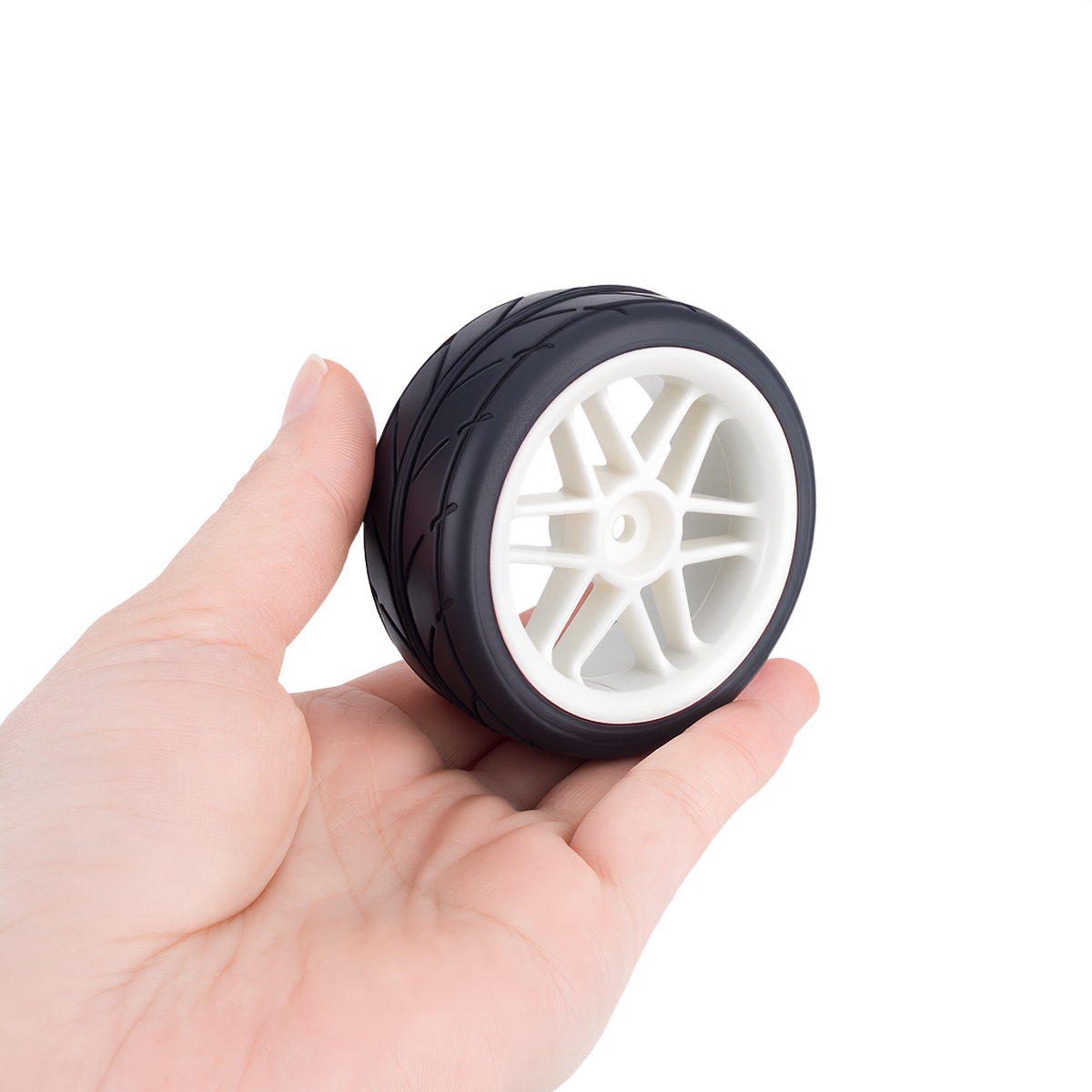 Pre-Glued RC Wheels Tires Set  – Model Kit Tamiya recenzja i cena