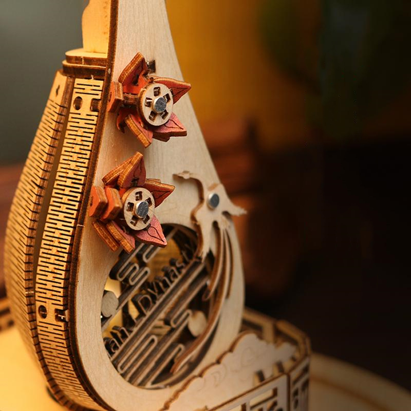 DIY 3D Wooden Puzzle Miniature – Model Kit Glue recenzja i cena