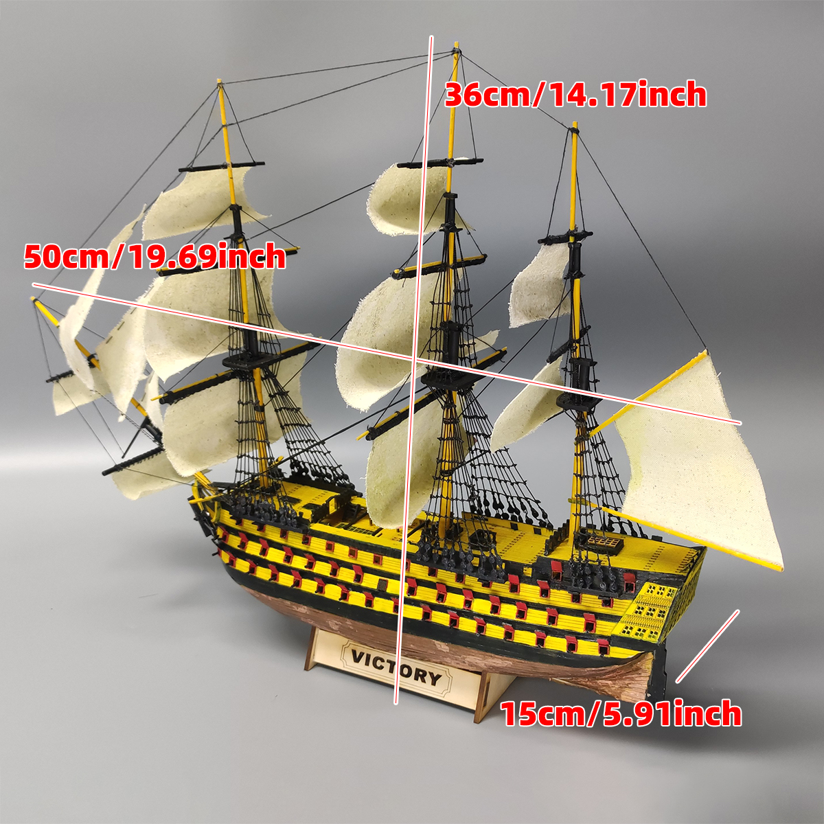 1/200 HMS Victory Ship of the  – Model Kit Hms Victory recenzja i cena