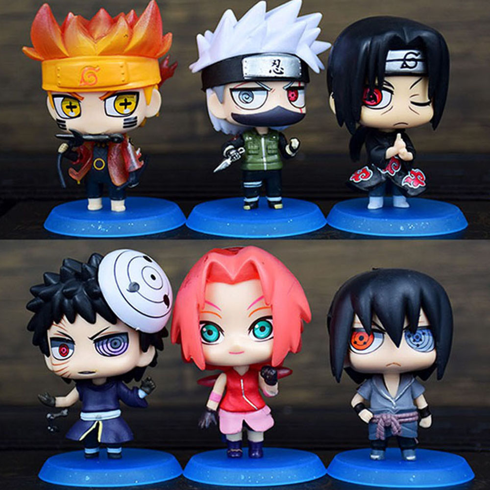 Hot 6pcs/set Naruto Shippuden  – Model Kit Naruto recenzja i cena