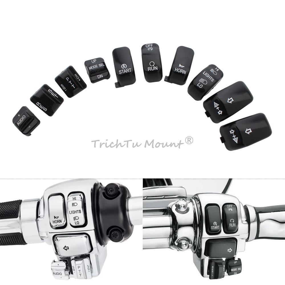 Motorcycle Black Hand Control  – Model Kit Harley Davidson recenzja i cena