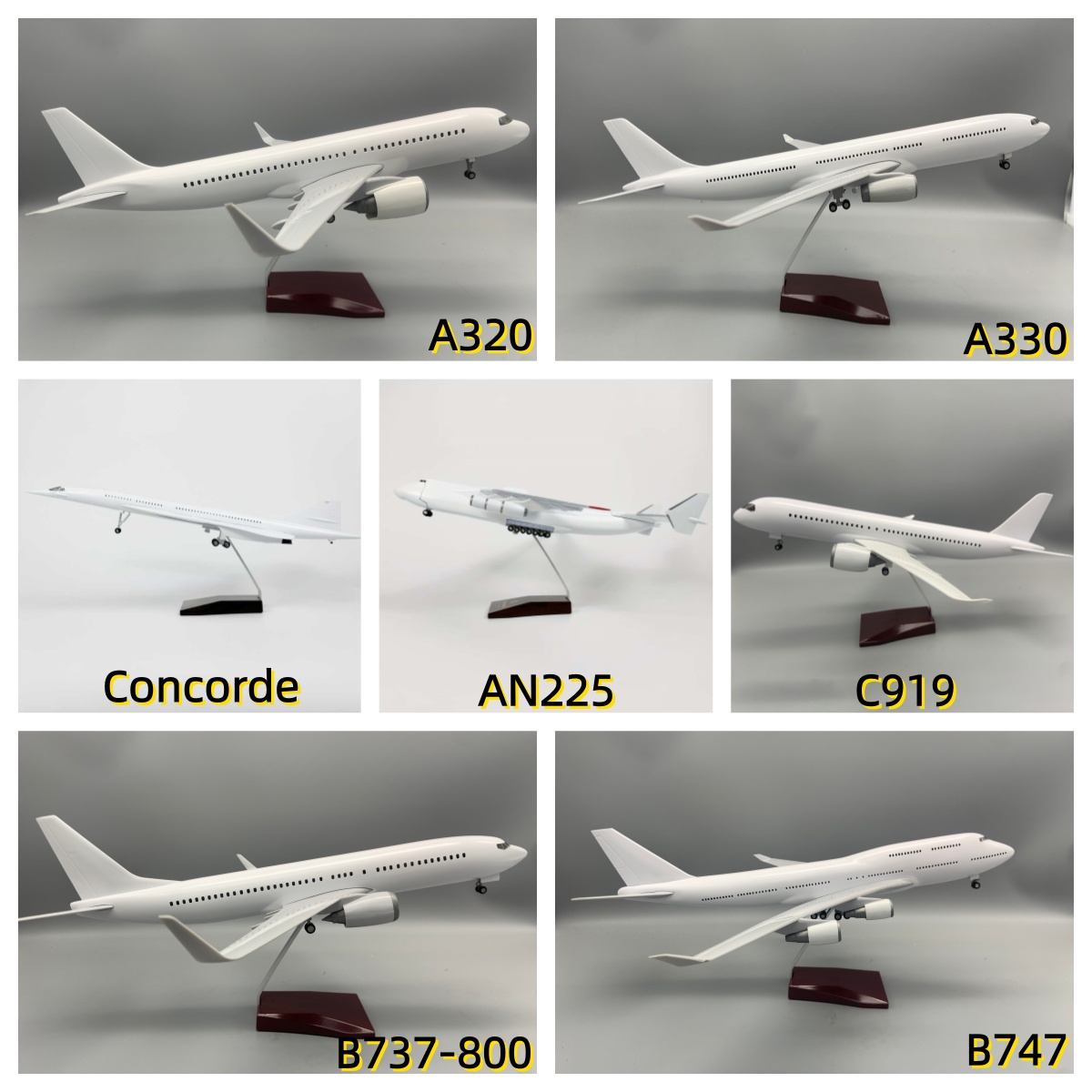 47CM Blank White DIY Airplane  – Model Kit Store recenzja i cena