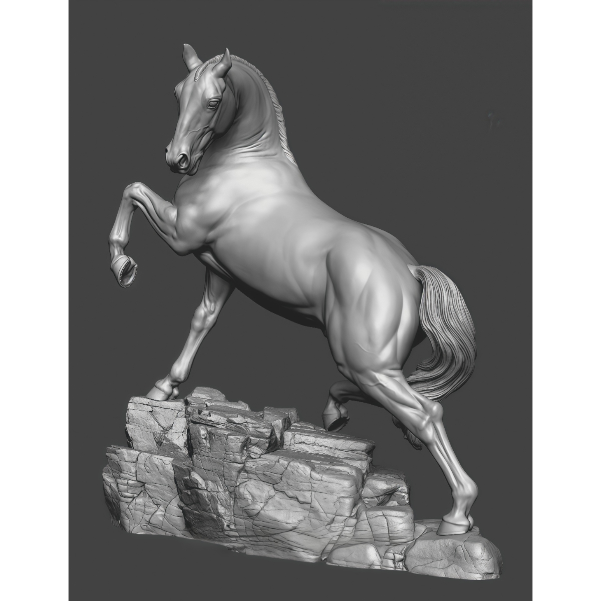 54mm unpainted resin model kit – Model Kit Horse recenzja i cena