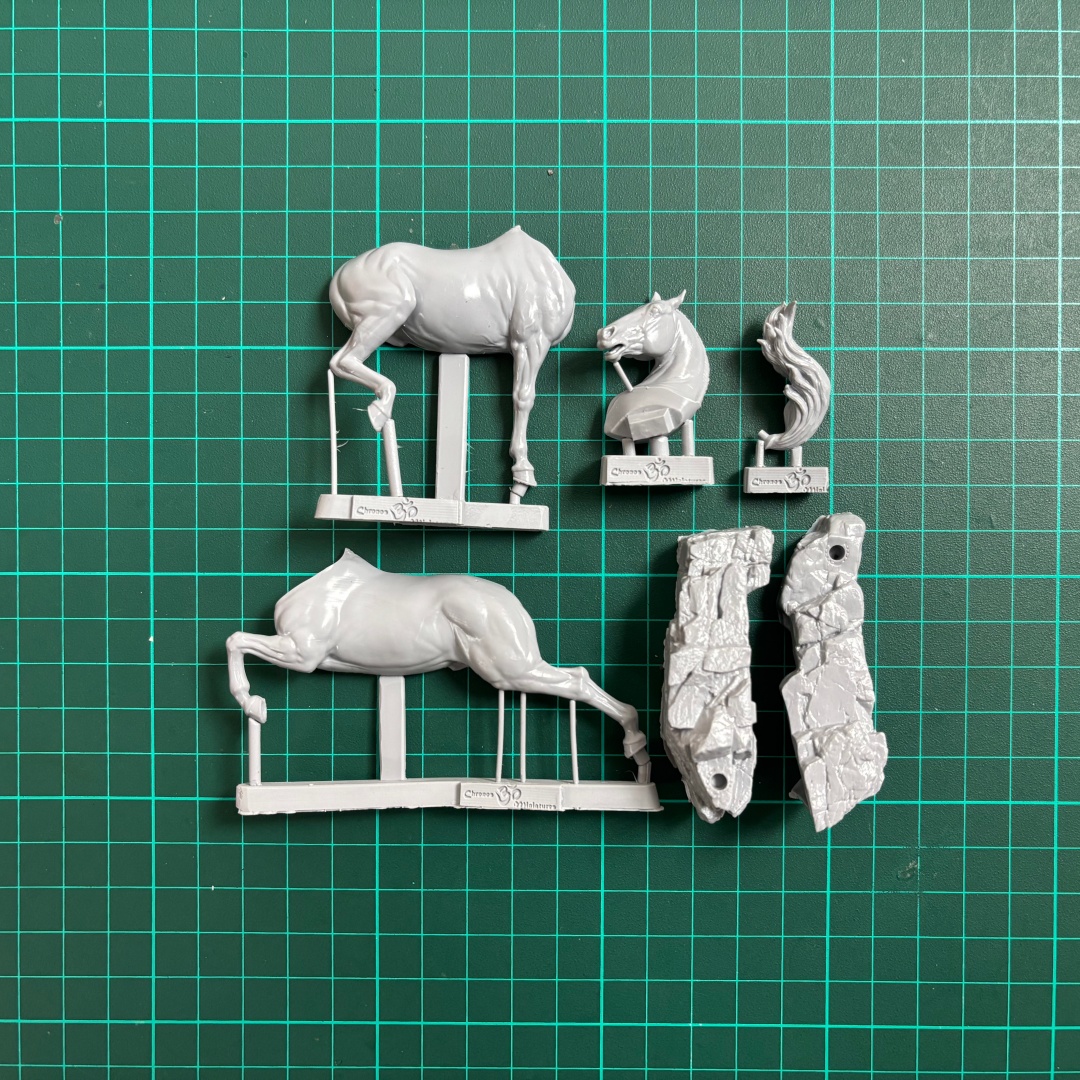 54mm unpainted resin model kit – Model Kit Horse recenzja i cena