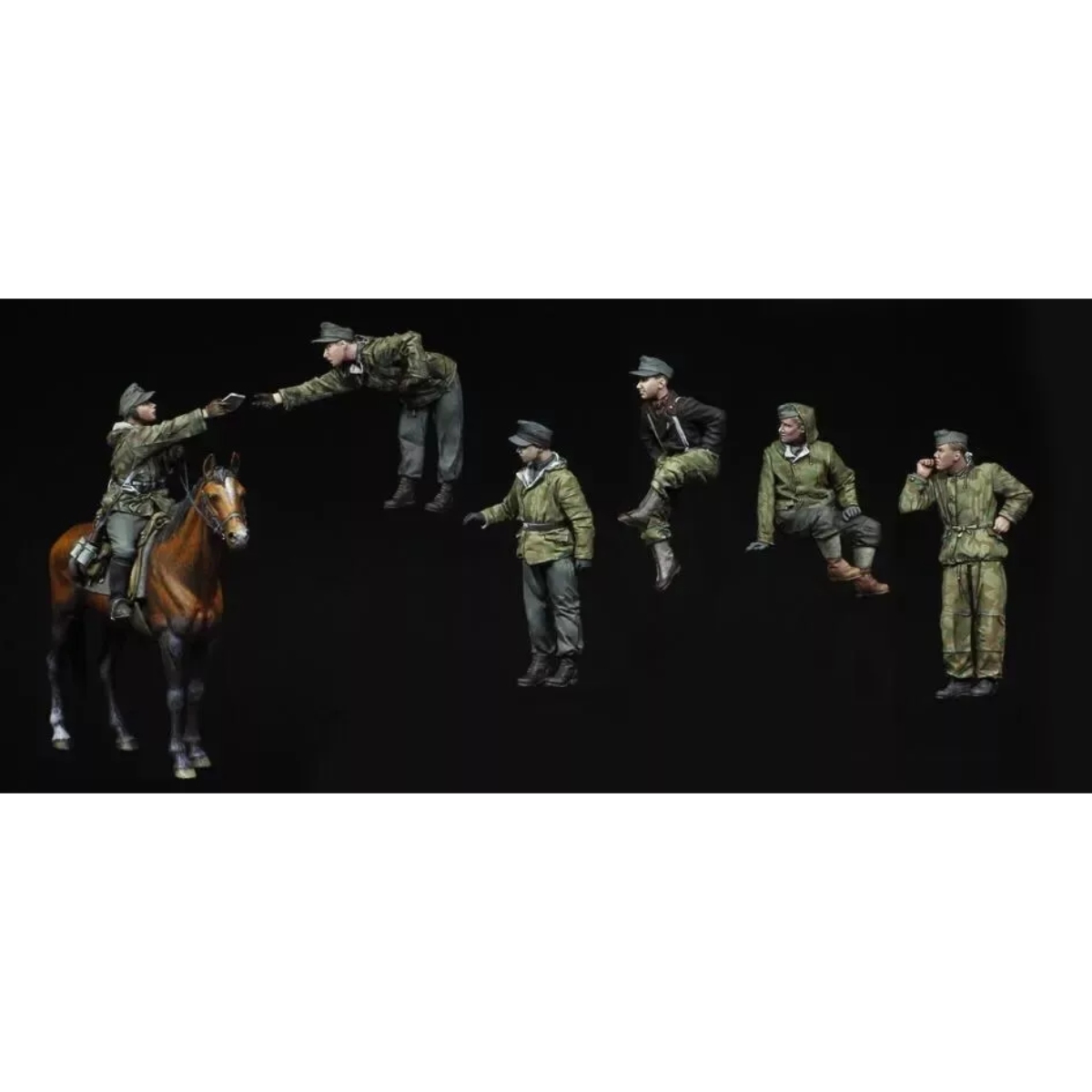 1/35 resin soldier model GK mi – Model Kit Horse recenzja i cena