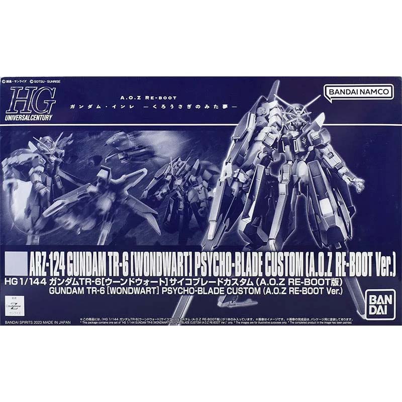 Bandai HG 1/144 AOZ Gundam TR- – Model Kit Zeta Gundam recenzja i cena