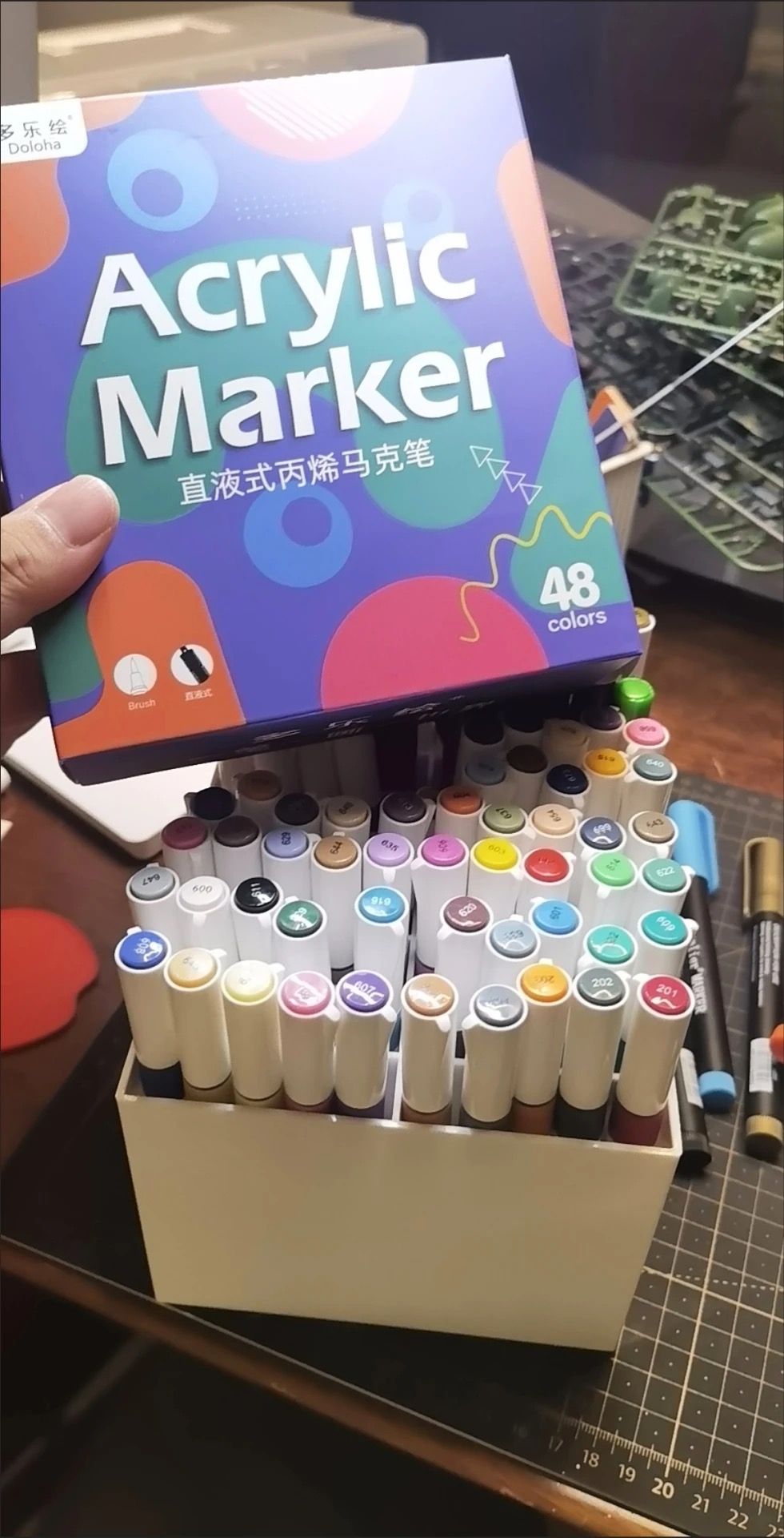 DOLOHA Doloha Acrylic Marker P – Model Kit Horse recenzja i cena