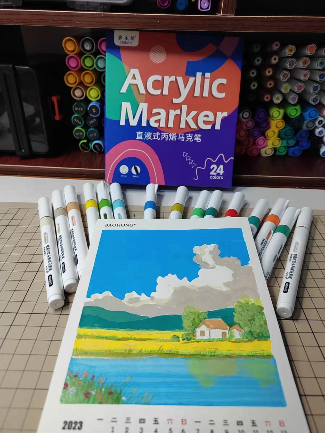 DOLOHA Doloha Acrylic Marker P – Model Kit Horse recenzja i cena